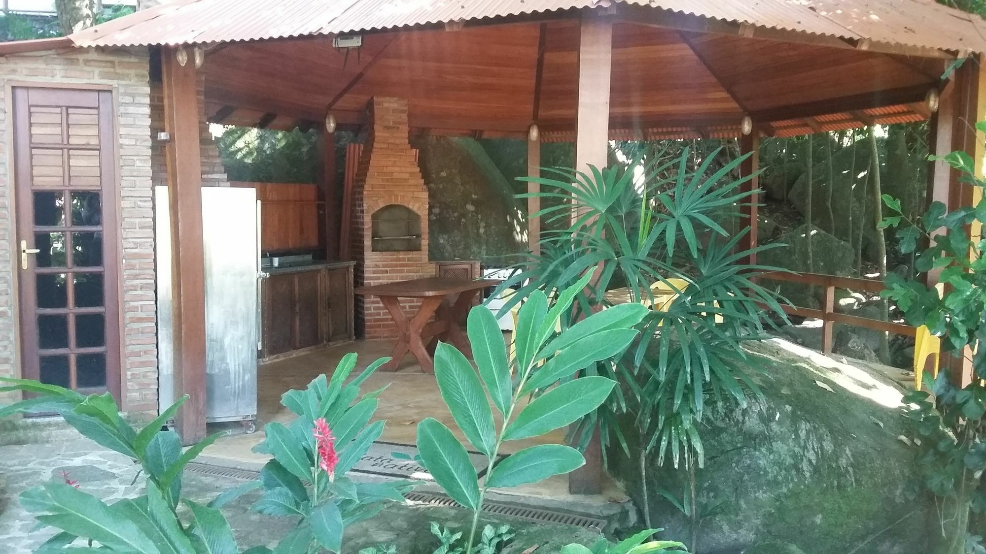 Pousada Mata Nativa Abraão Esterno foto