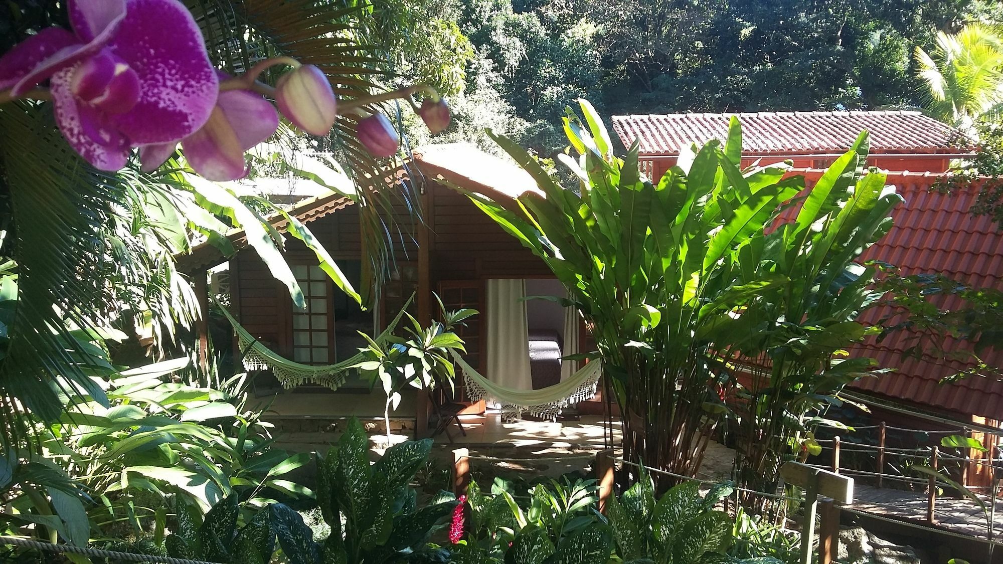 Pousada Mata Nativa Abraão Esterno foto